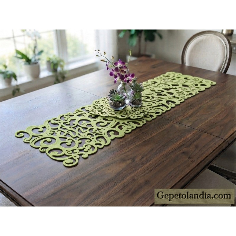Camino de Mesa de Fieltro Decorativo y Protector | MiSi