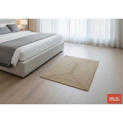 Alfombra Yute Natural  Blanco 150x90 cm | MiSi