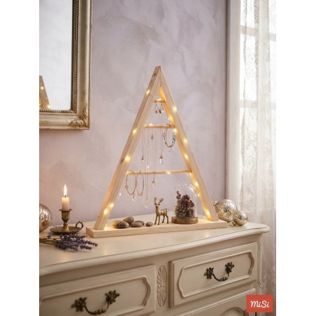 Árbol Joyero de Madera Natural para Colgar Joyas | MiSi
