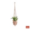 Macramé Blanco para Plantas | Hecho a Mano | MISI