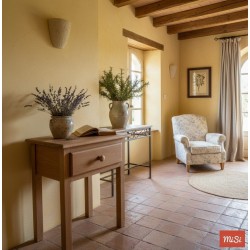 Mesita Auxiliar Provenzal de Madera | Mesita de Noche MiSi