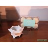 Portavelas de Porcelana Lladró con Detalles Dorados y Velas Originales | Edición Limitada con Caja Original | Gepertolandia
